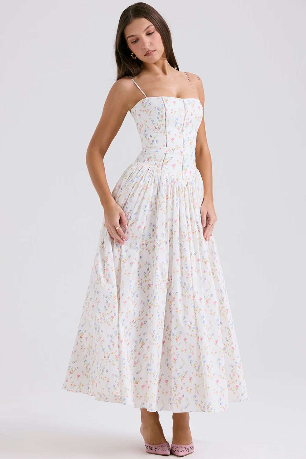 Dayana Floral Shaper Dress