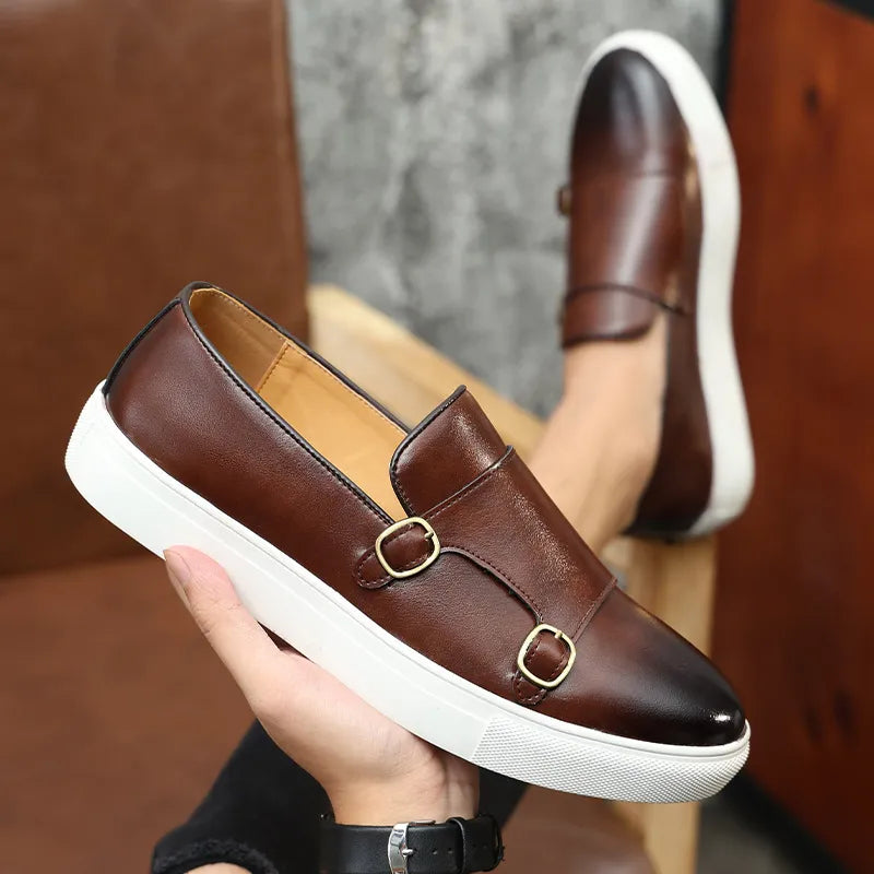 ALBERTINI LEATHER SHOES