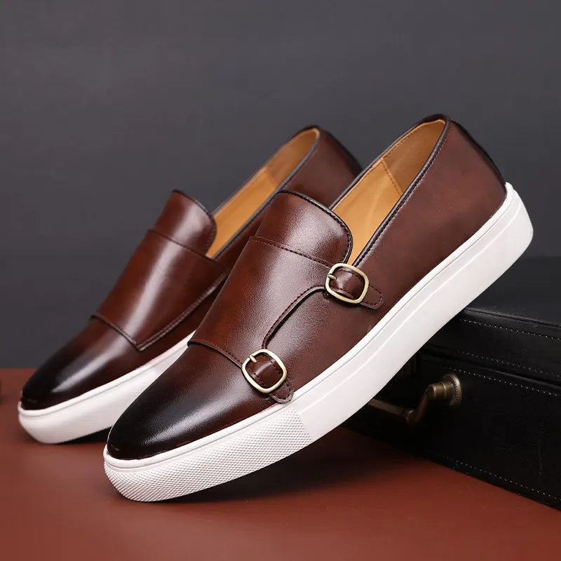 ALBERTINI LEATHER SHOES