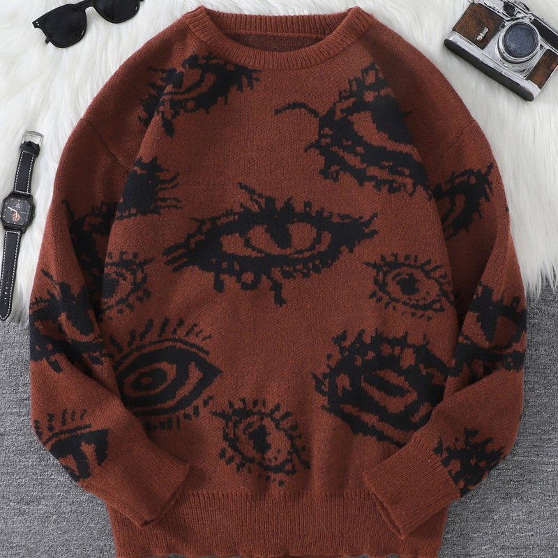 Charles Abstract Eye Sweater
