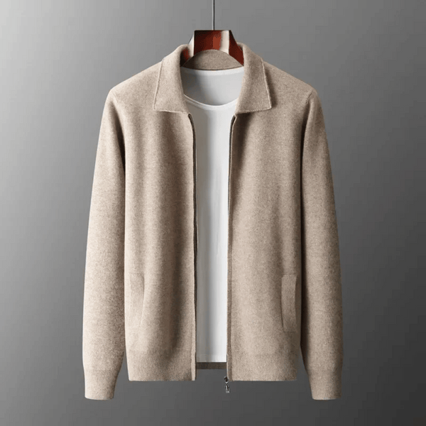 Emiliano Wool Knit Cardigan