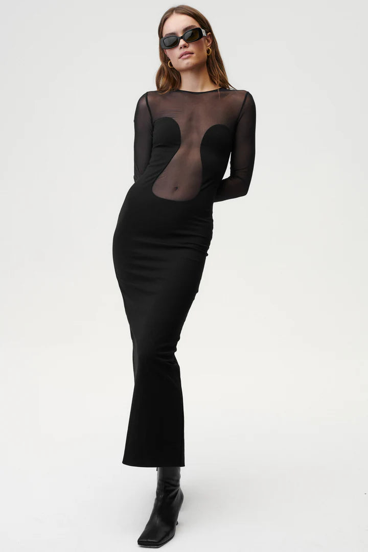 KIMAYA Sleek Silhouette Dress