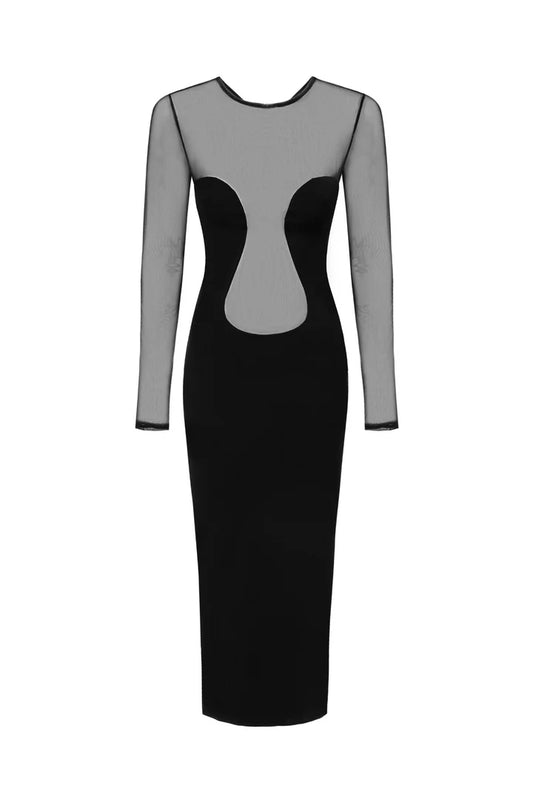 KIMAYA Sleek Silhouette Dress