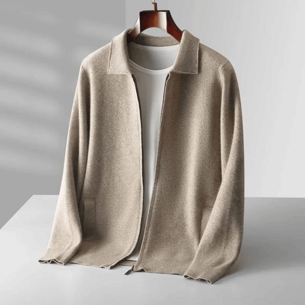 Emiliano Wool Knit Cardigan