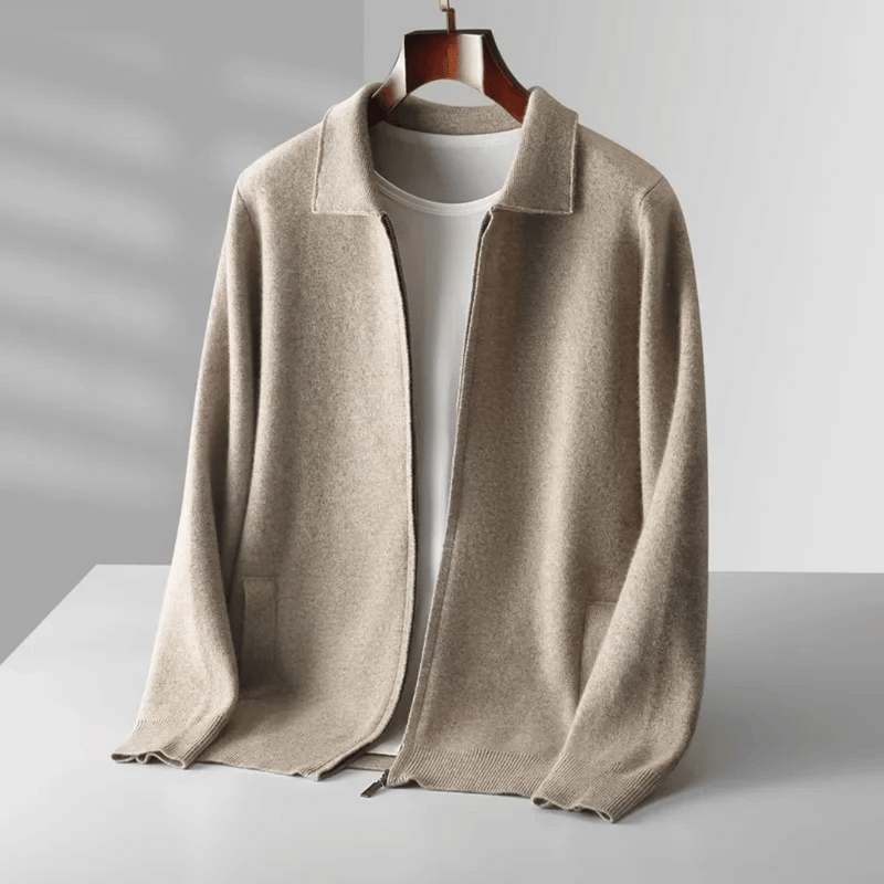 Emiliano Wool Knit Cardigan