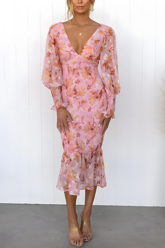 SALANA BOHO FLOWER DRESS