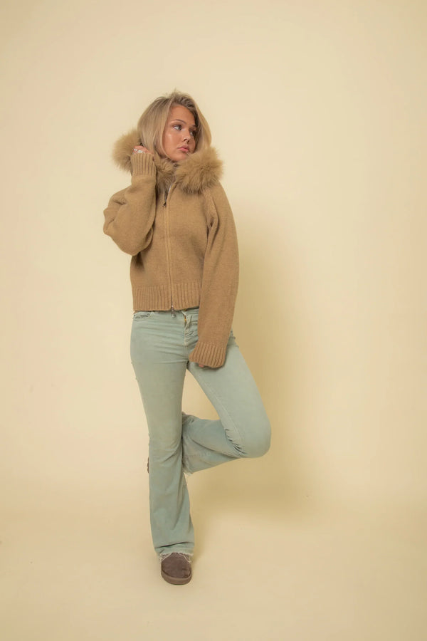 ANNALA – Faux Fur Vest
