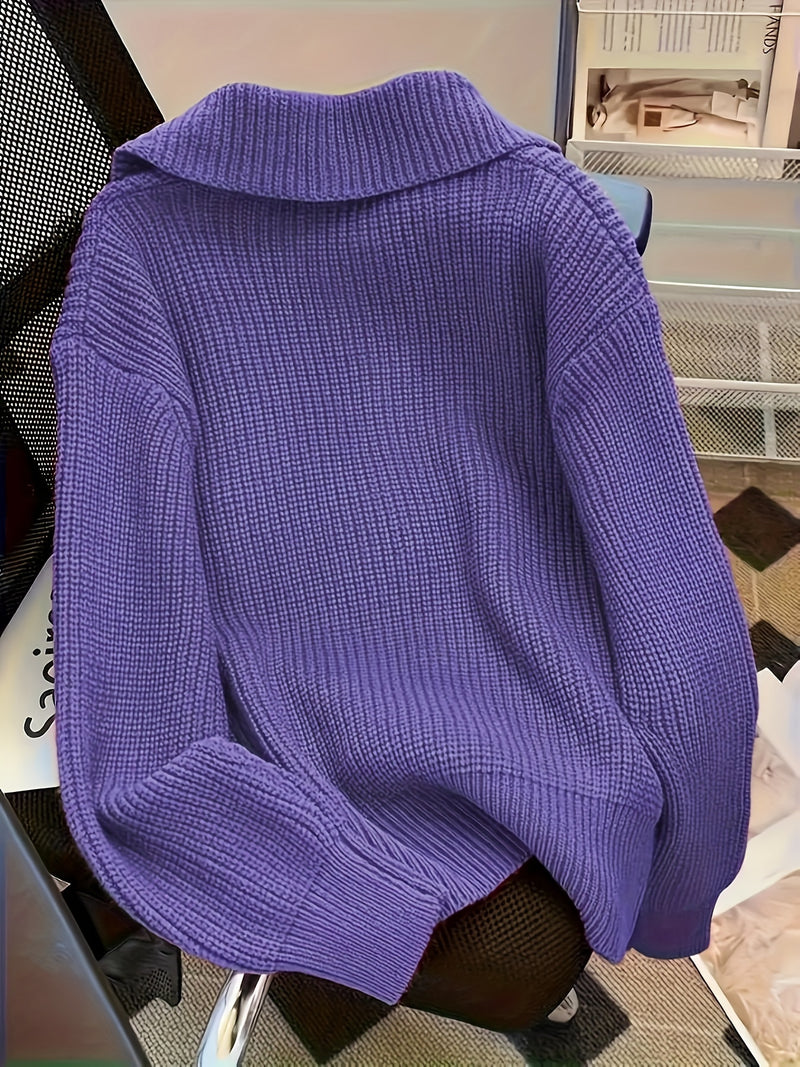 MATINA Casual Sweater Jacket
