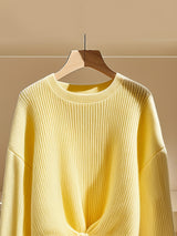 LANA Lace Up Pullover