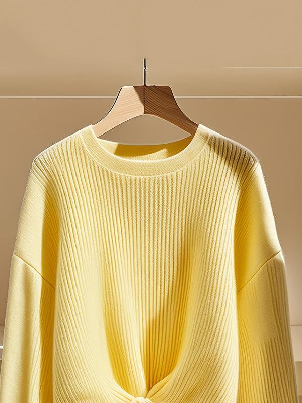 LANA Lace Up Pullover