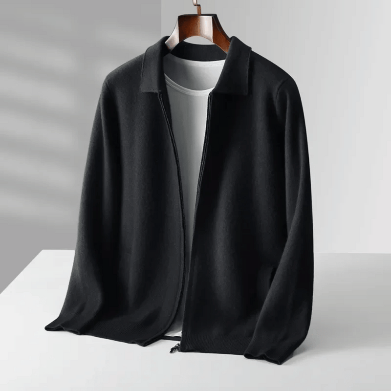 Emiliano Wool Knit Cardigan