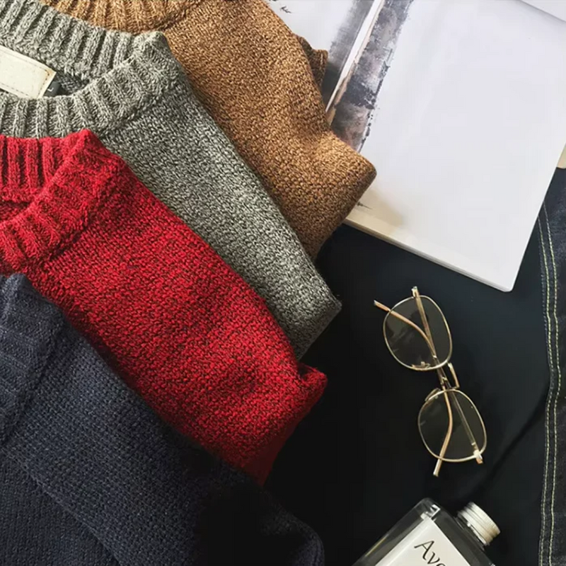 Brandon Elbow Patch Sweater