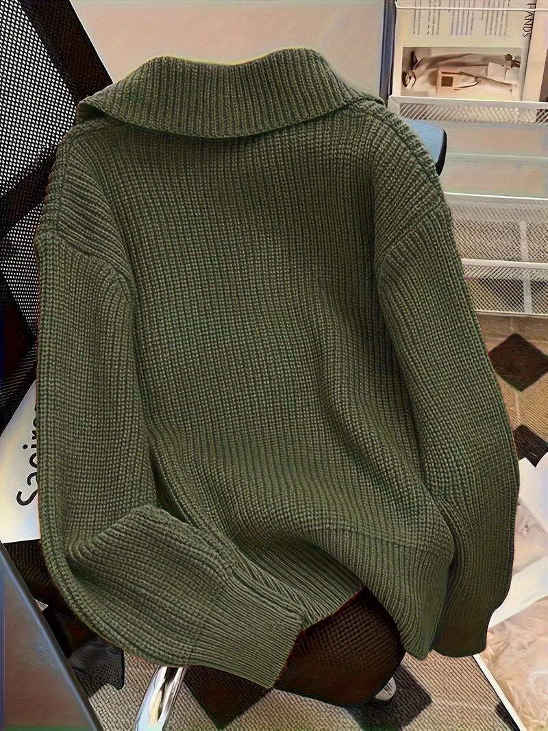MATINA Casual Sweater Jacket