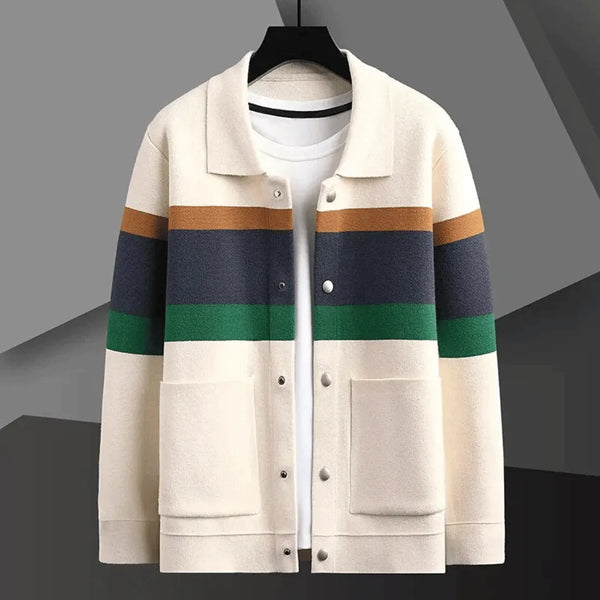 Andrei Gatti Jacquard Knitted Cardigan