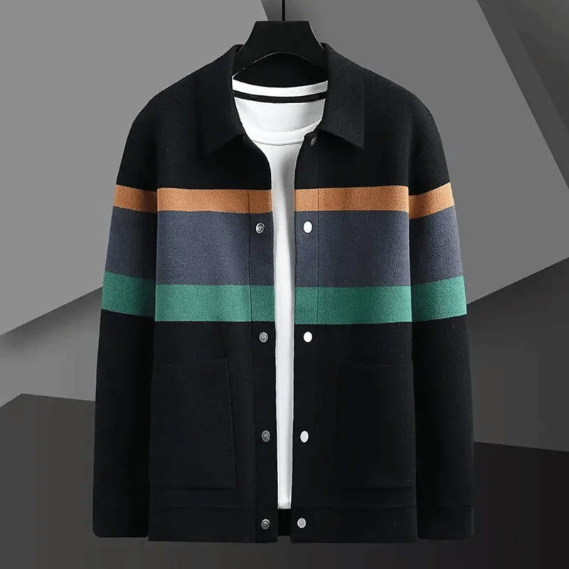 Andrei Gatti Jacquard Knitted Cardigan