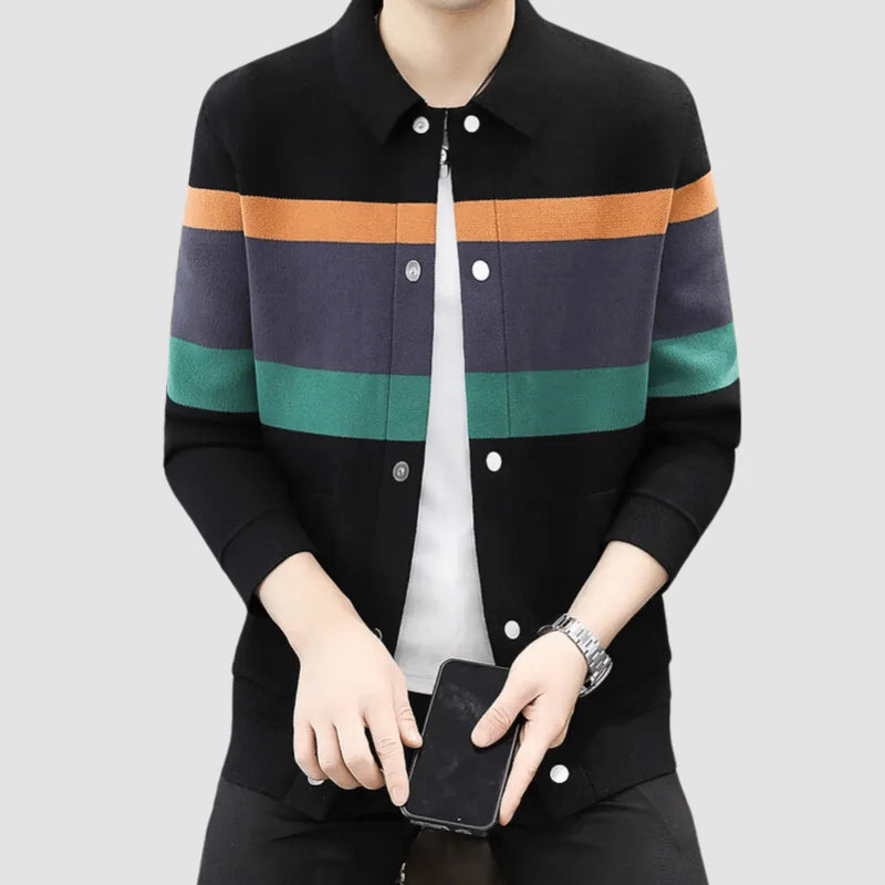 Andrei Gatti Jacquard Knitted Cardigan