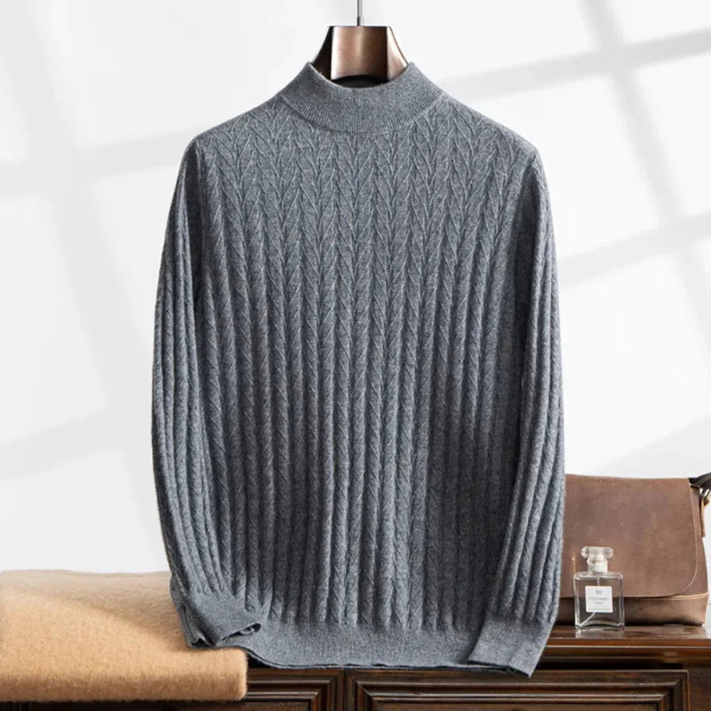 Apollo Cashmere Turtleneck Sweater