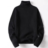 Apollo Ribbed Knit Turtleneck Sweater