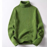 Apollo Ribbed Knit Turtleneck Sweater