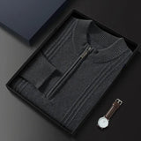 Calvin Classic Half-Zip Wool Sweater
