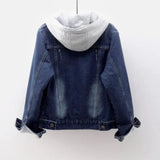 Camden Sherpa-Lined Denim Hoodie Jacket