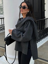 MACE Luxe Scarf Coat