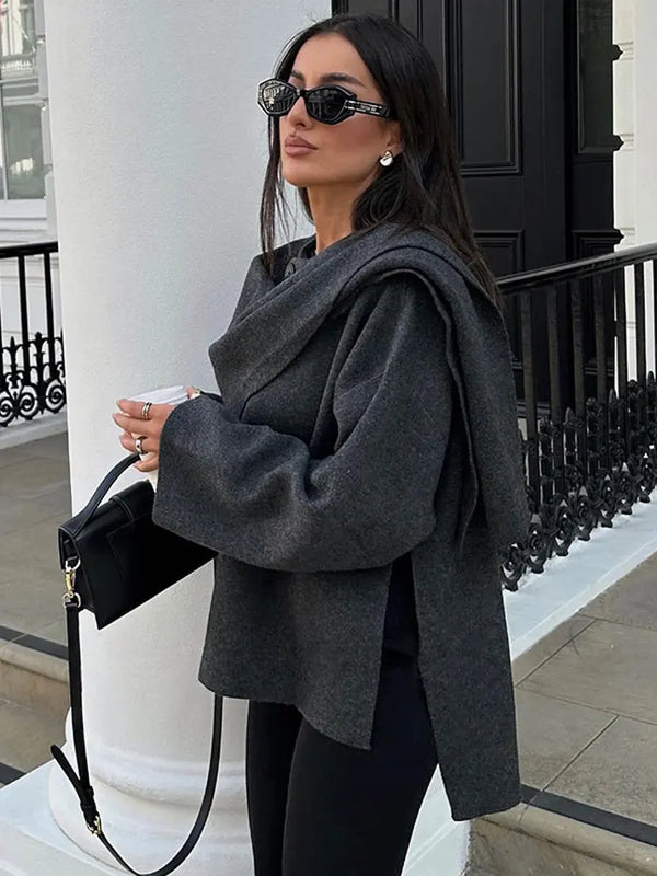 MACE Luxe Scarf Coat