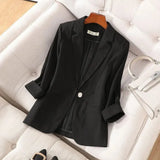 Charlie Lightweight Linen Blazer