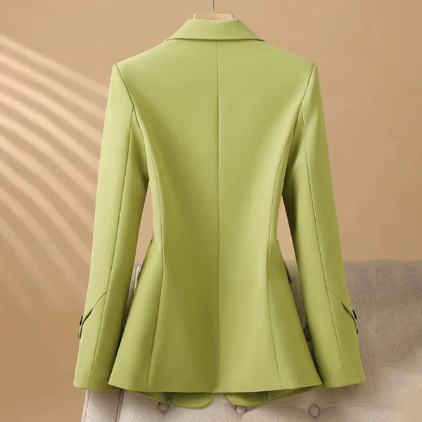 Claire Tailored Button Blazer