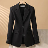 Claire Tailored Button Blazer