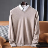 Conrad Cashmere V-Neck Sweater