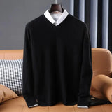 Conrad Cashmere V-Neck Sweater