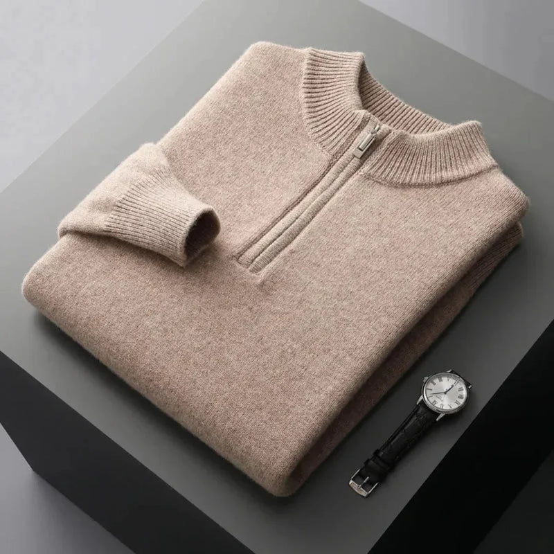 Cooper Half-Zip Wool Sweater