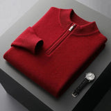 Cooper Half-Zip Wool Sweater