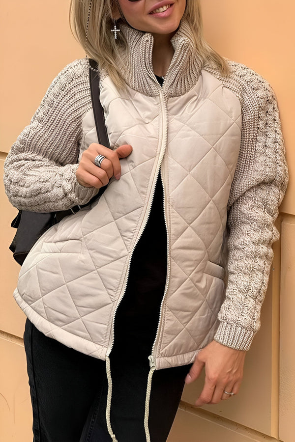 ANIYA – Knitted Patchwork Jacket