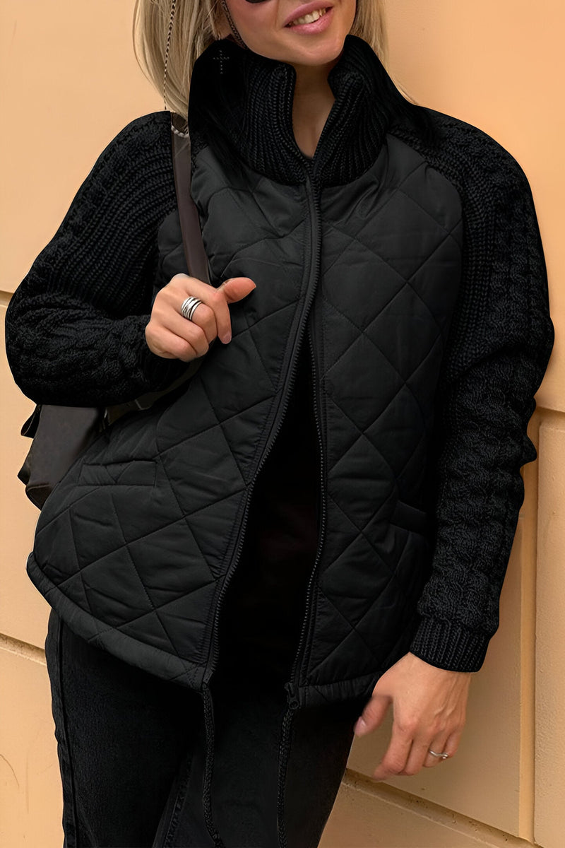 ANIYA – Knitted Patchwork Jacket