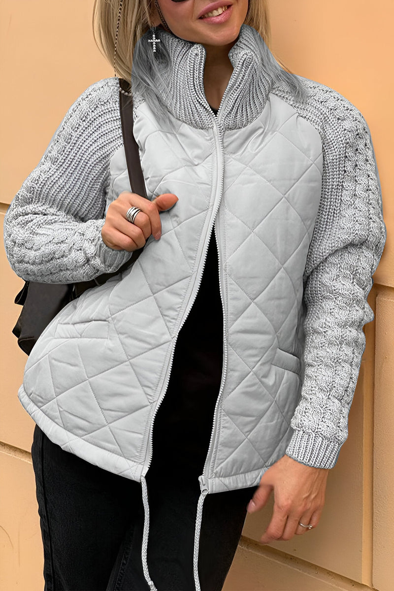 ANIYA – Knitted Patchwork Jacket