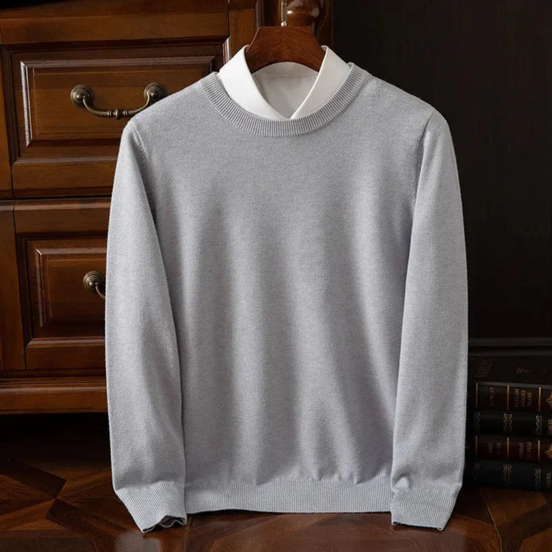 Dan Crew Neck Cashmere Sweater