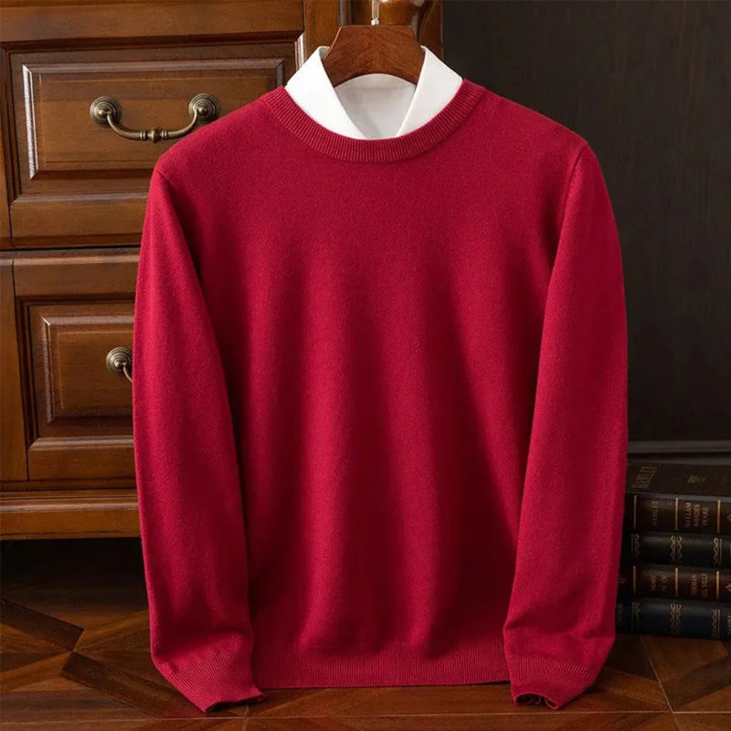 Dan Crew Neck Cashmere Sweater