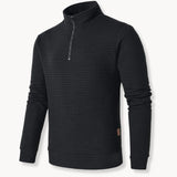 David Oversized Half Zipper Pullover