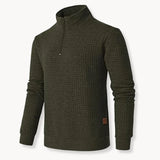 David Oversized Half Zipper Pullover