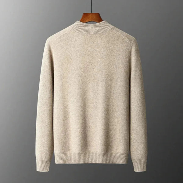 David Wool Zip Cardigan