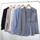 Fran Hooded Linen Shirt