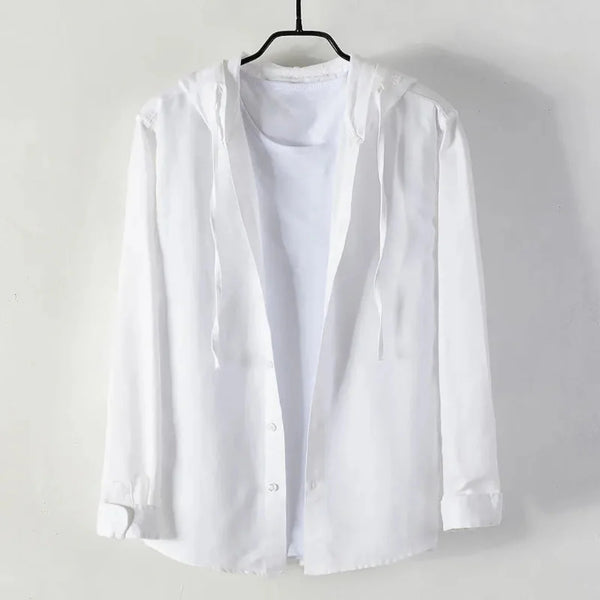 Fran Hooded Linen Shirt