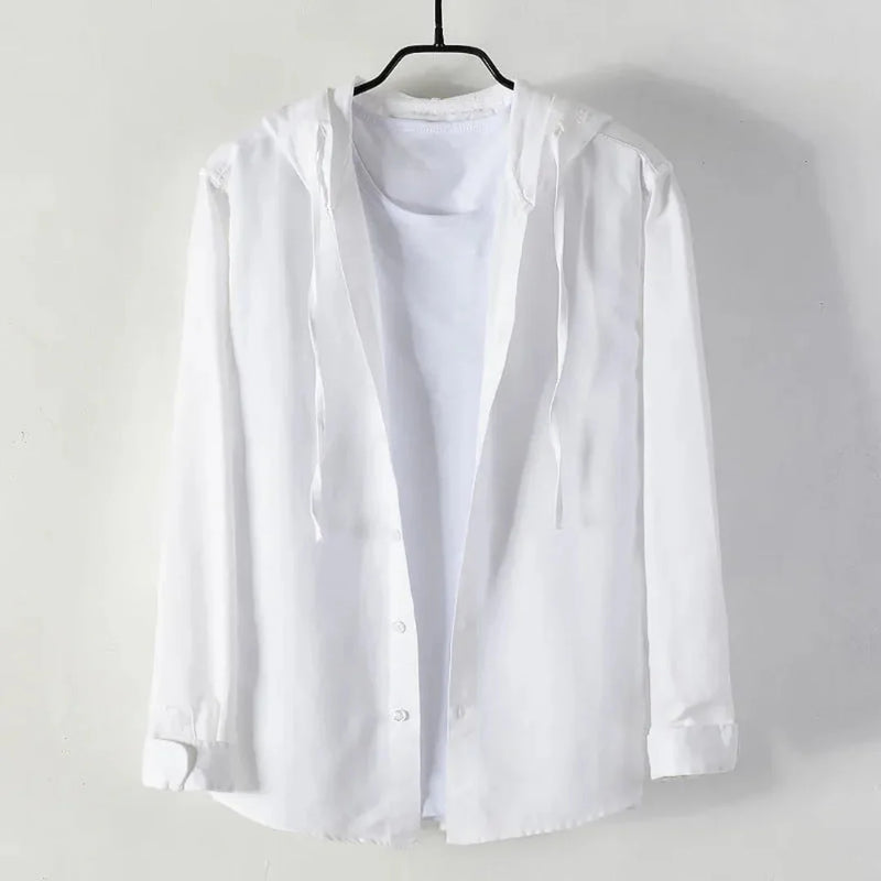 Fran Hooded Linen Shirt