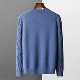 Gianni Jacquard Cashmere Sweater