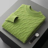 Gianni Jacquard Cashmere Sweater