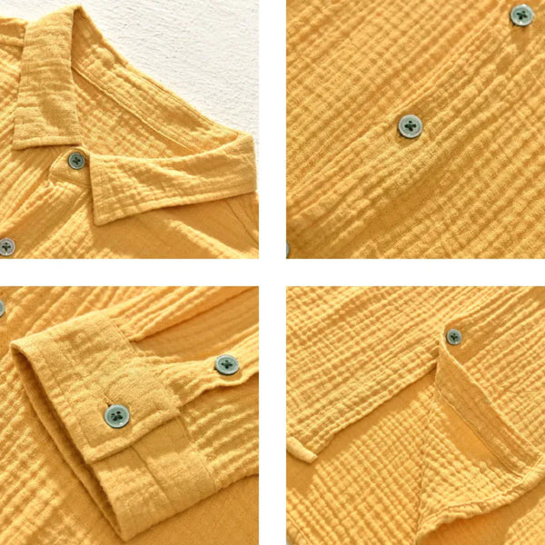 Henry Loose Long Sleeve Shirt