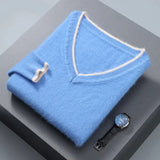 Hugo Mink Cashmere V-Neck Sweater