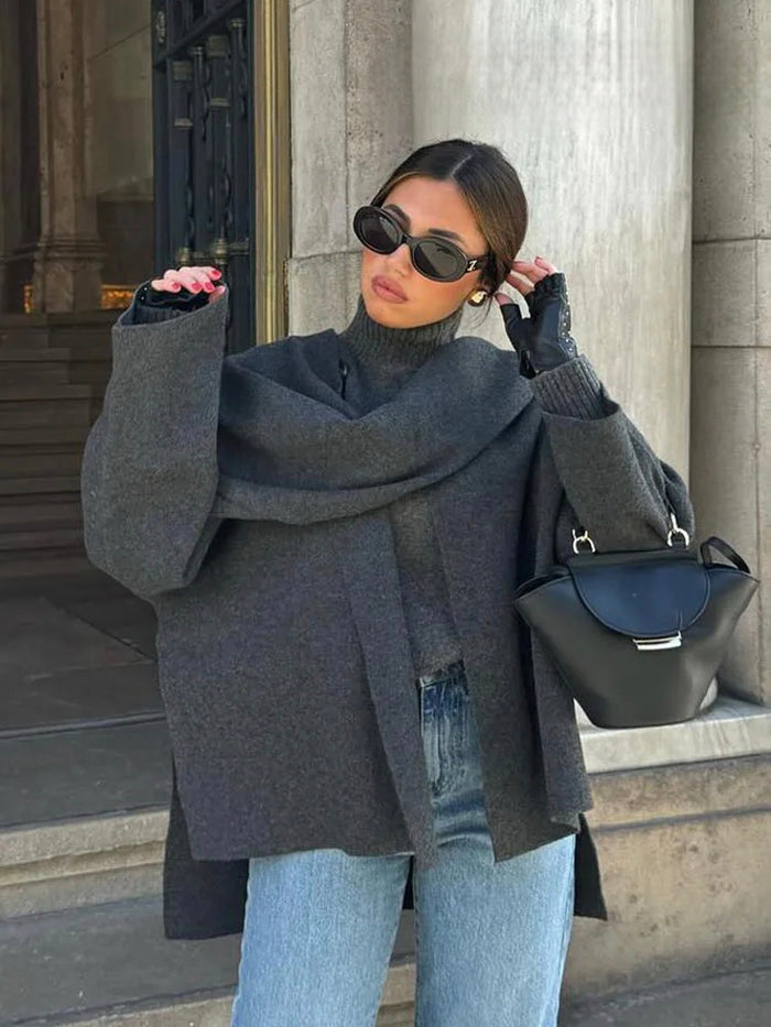 MACE Luxe Scarf Coat